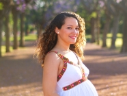 Jacaranda Maternity Photoshoot
