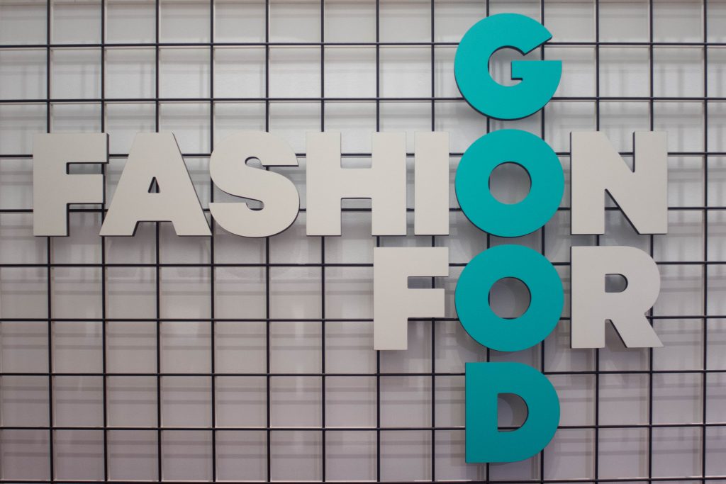 Fashion for Good Museum in downtown Amsterdam, the Netherlands opens its doors to show off fall collections.